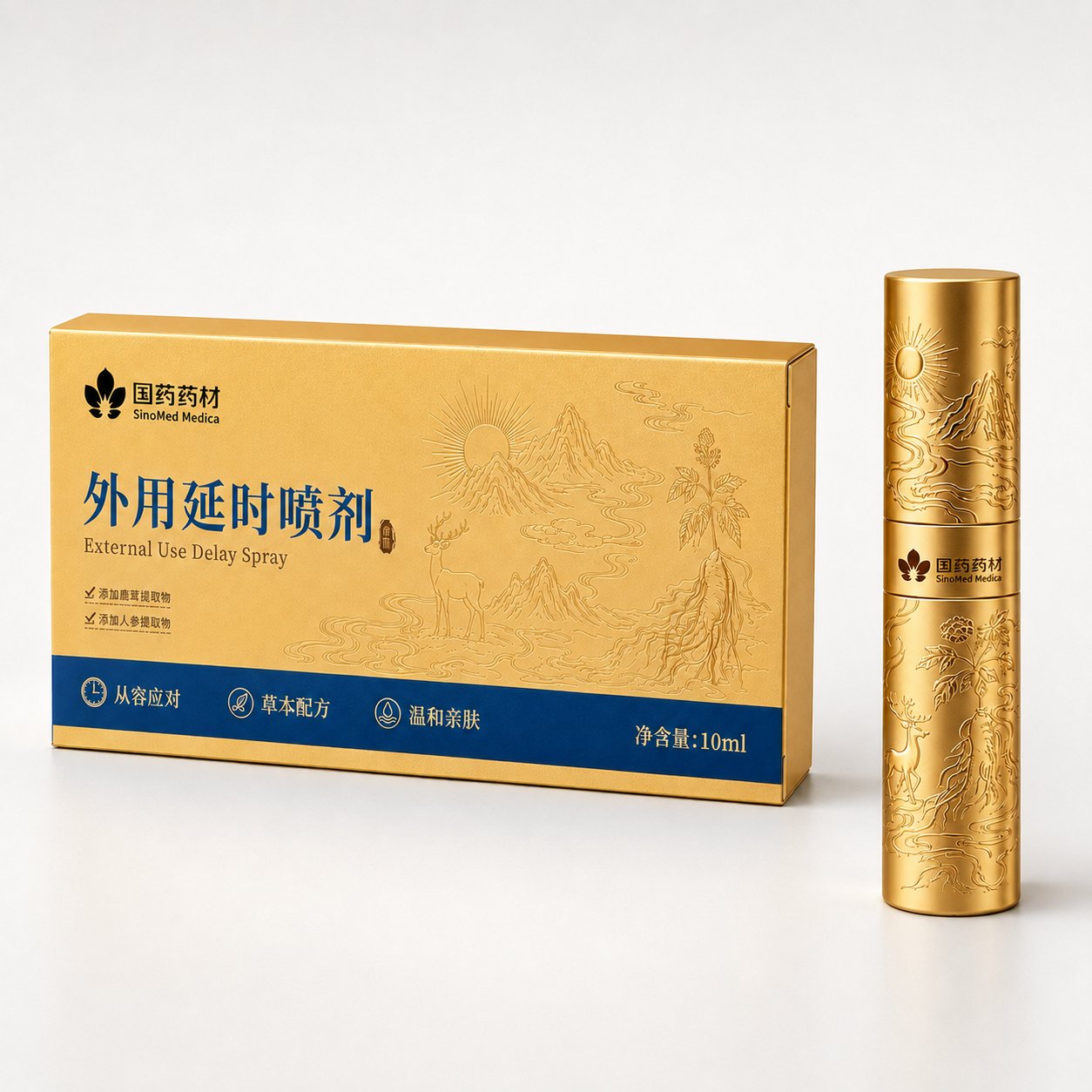 JJFLY 金鹿人参外用延时喷剂 产品图